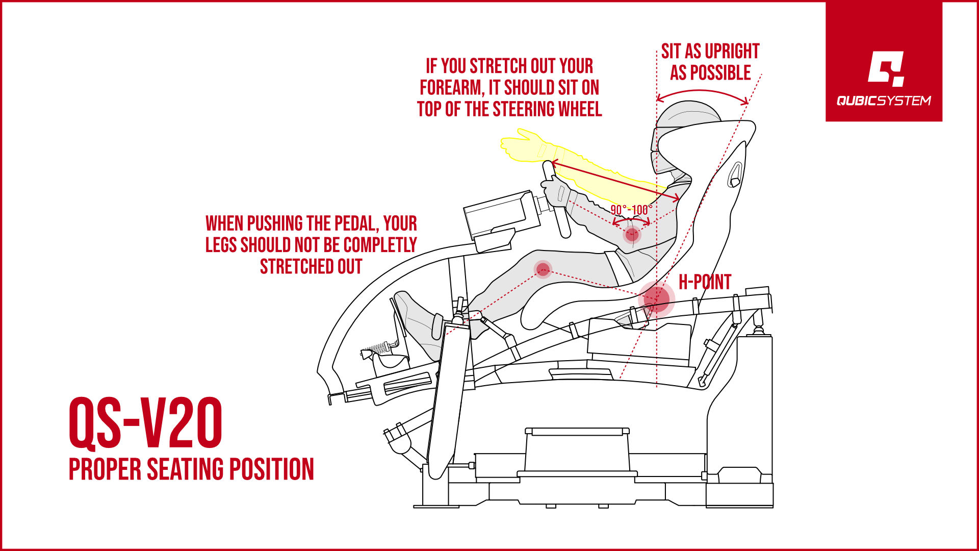 GT style seating position GT style seating position