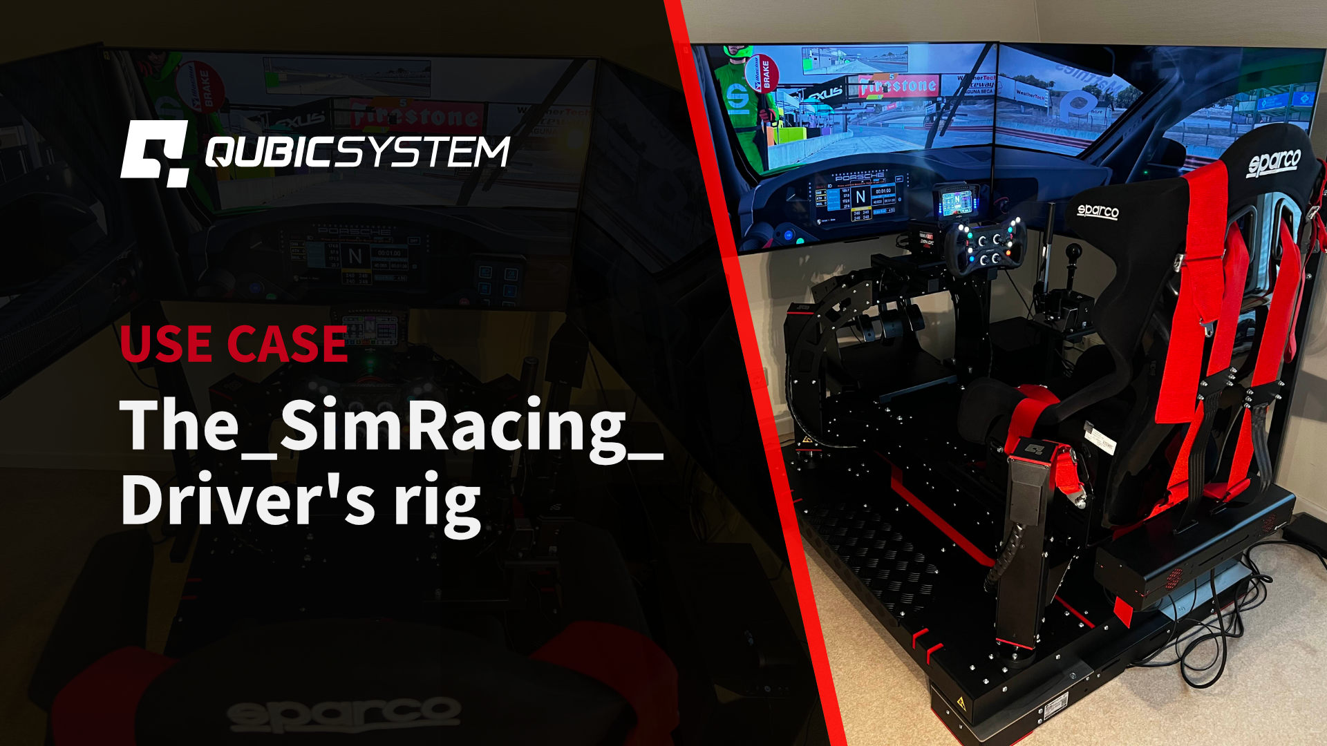 qubic system use case the simracer